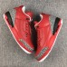Men Air Jordan 3 Retro Red White Black Basketball Shoes